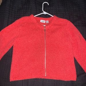 Sostanza Contemporary Apparel Zip Closure Sweater